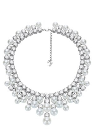 Marceline Pearl White Necklace