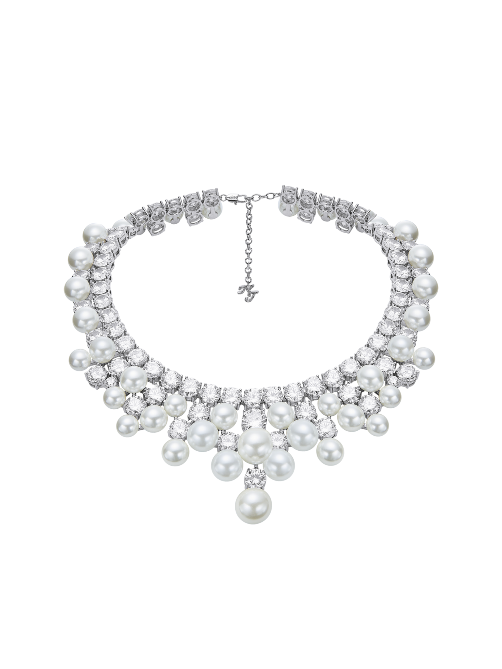 Marceline Pearl White Necklace - Image 3